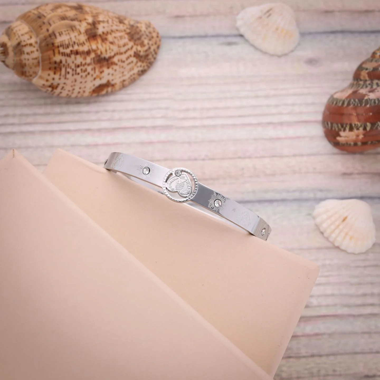 Luxury Silver Crystal Bracelet - Image 4