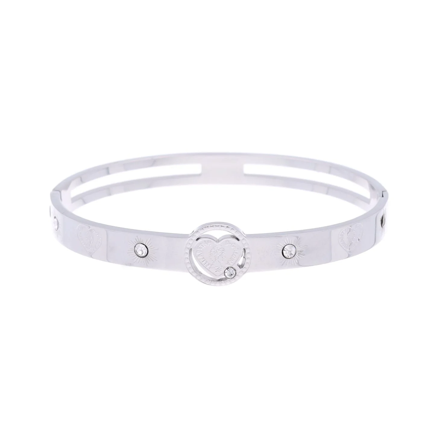 Luxury Silver Crystal Bracelet - Image 5