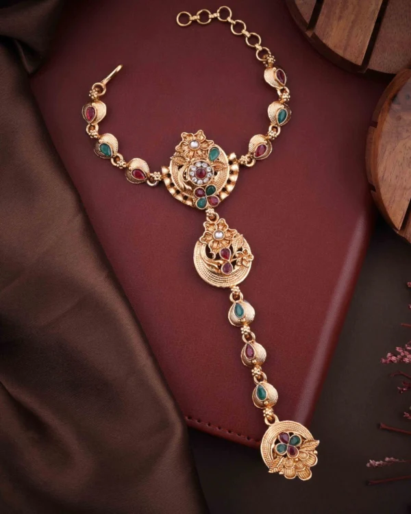 Heritage Gold Hand Bracelet