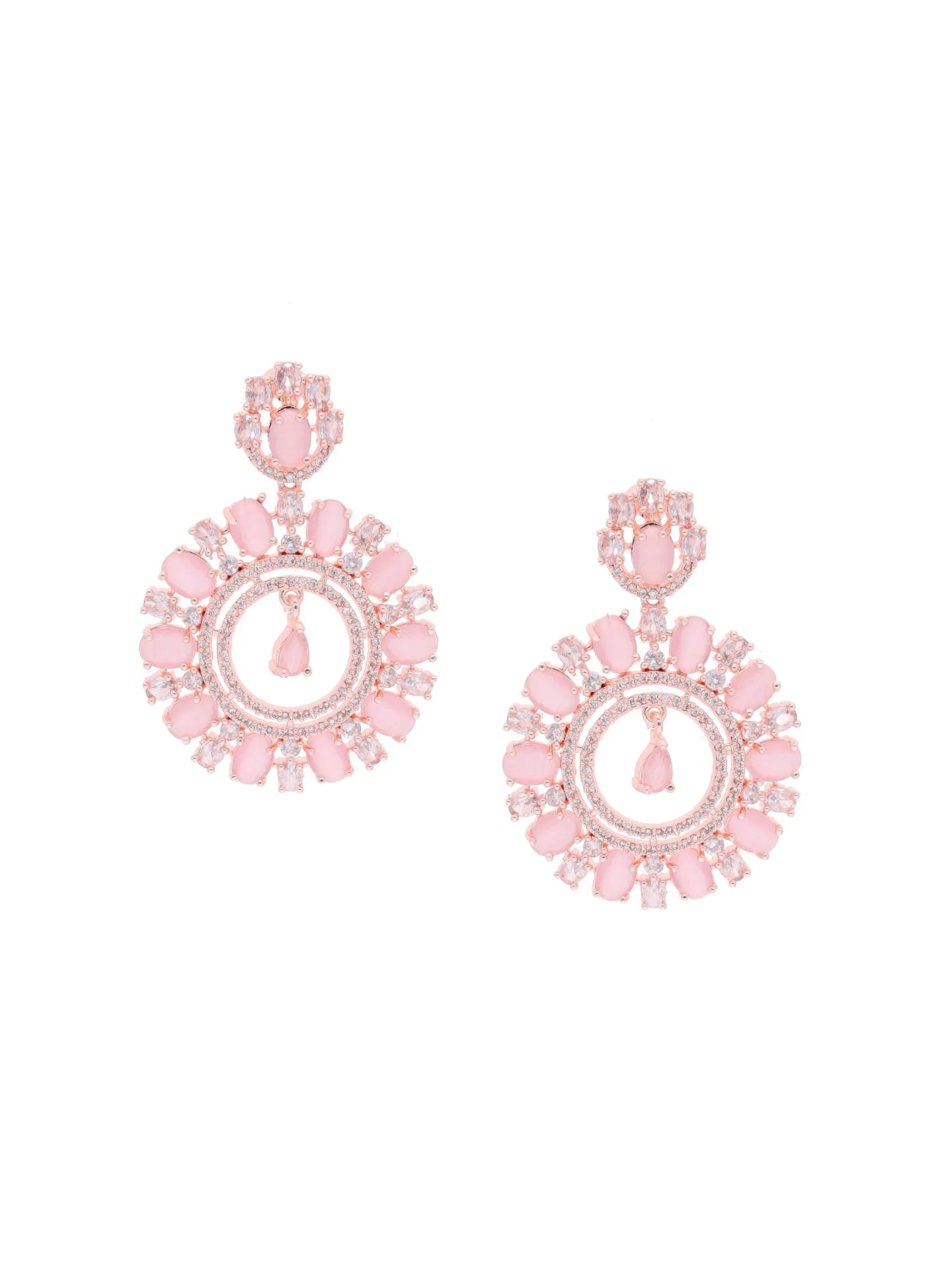 Party Wear CZ Earrings - Image 3