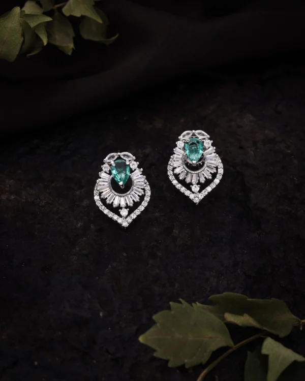 Luxury Floral Stud Drops
