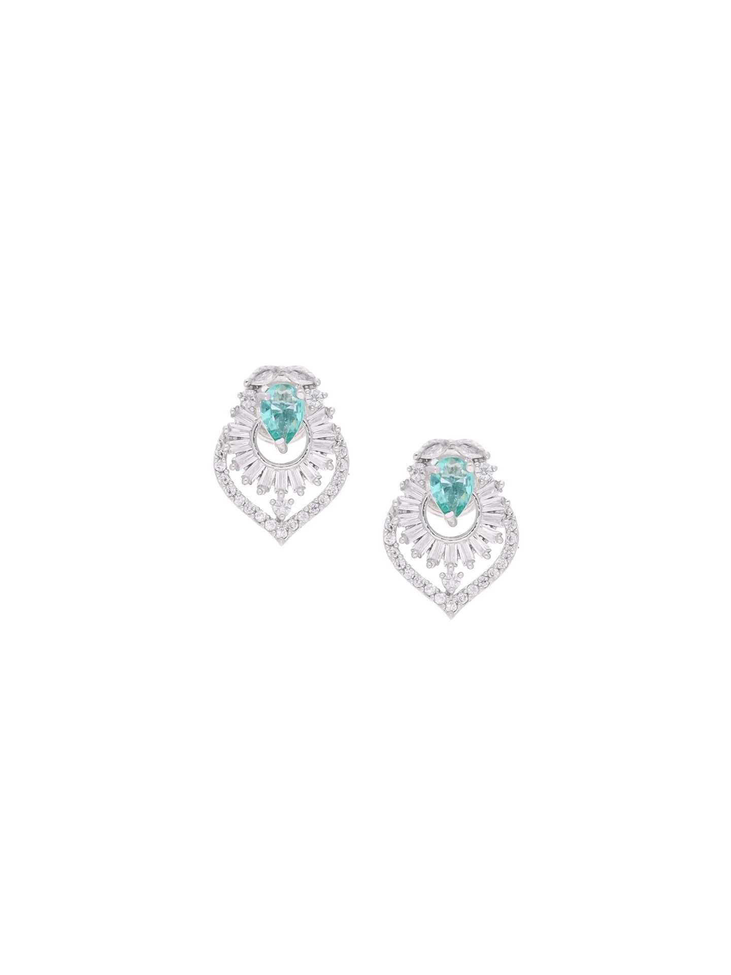 Luxury Floral Stud Drops - Image 3
