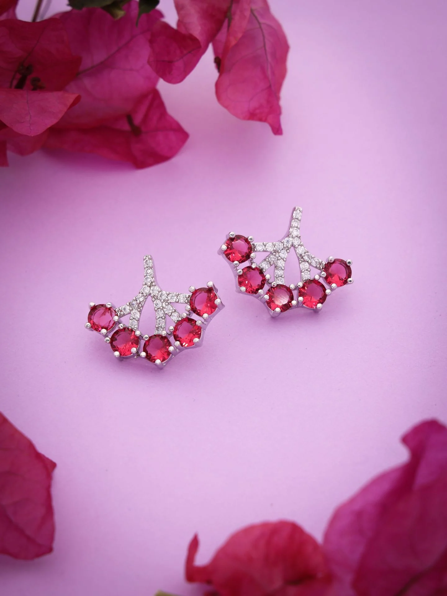 Designer Party Wear Earrings - Image 4