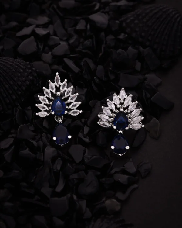 Mint Blue Fashion Earrings