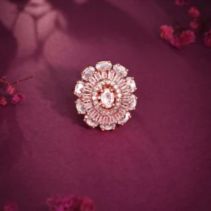 Elegant Halo Ring
