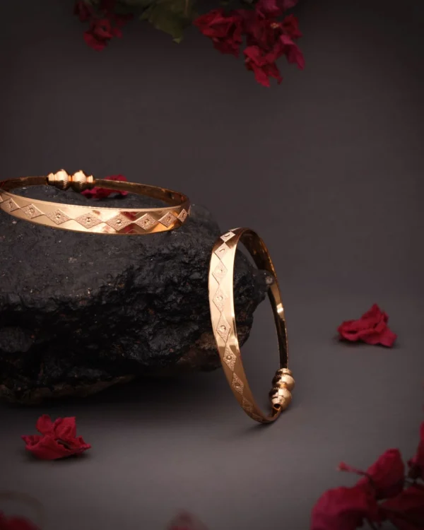 Royal Designer Bangle Pair