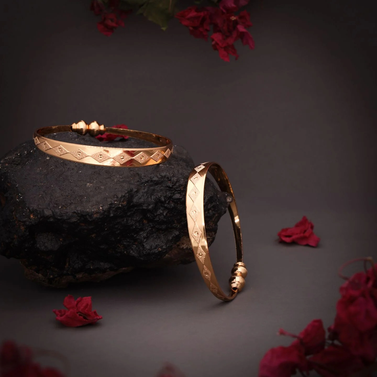 Royal Designer Bangle Pair
