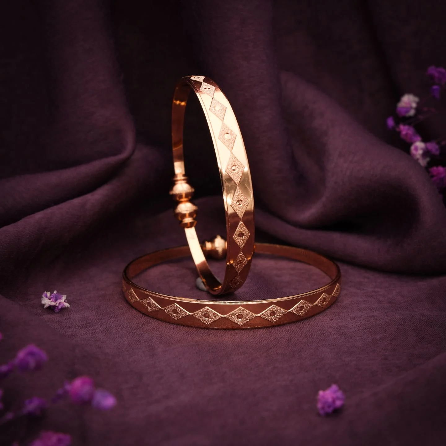 Royal Designer Bangle Pair - Image 4
