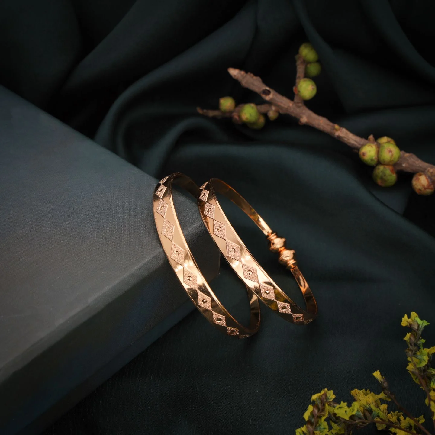Royal Designer Bangle Pair - Image 2