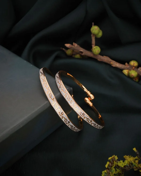 Heritage Style Gold Bangles