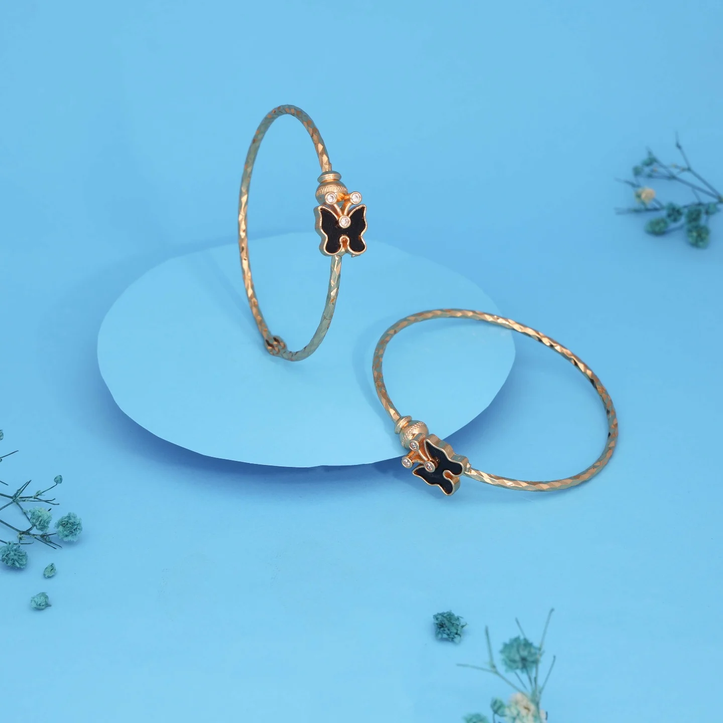 Elegant Gold Designer Bracelet