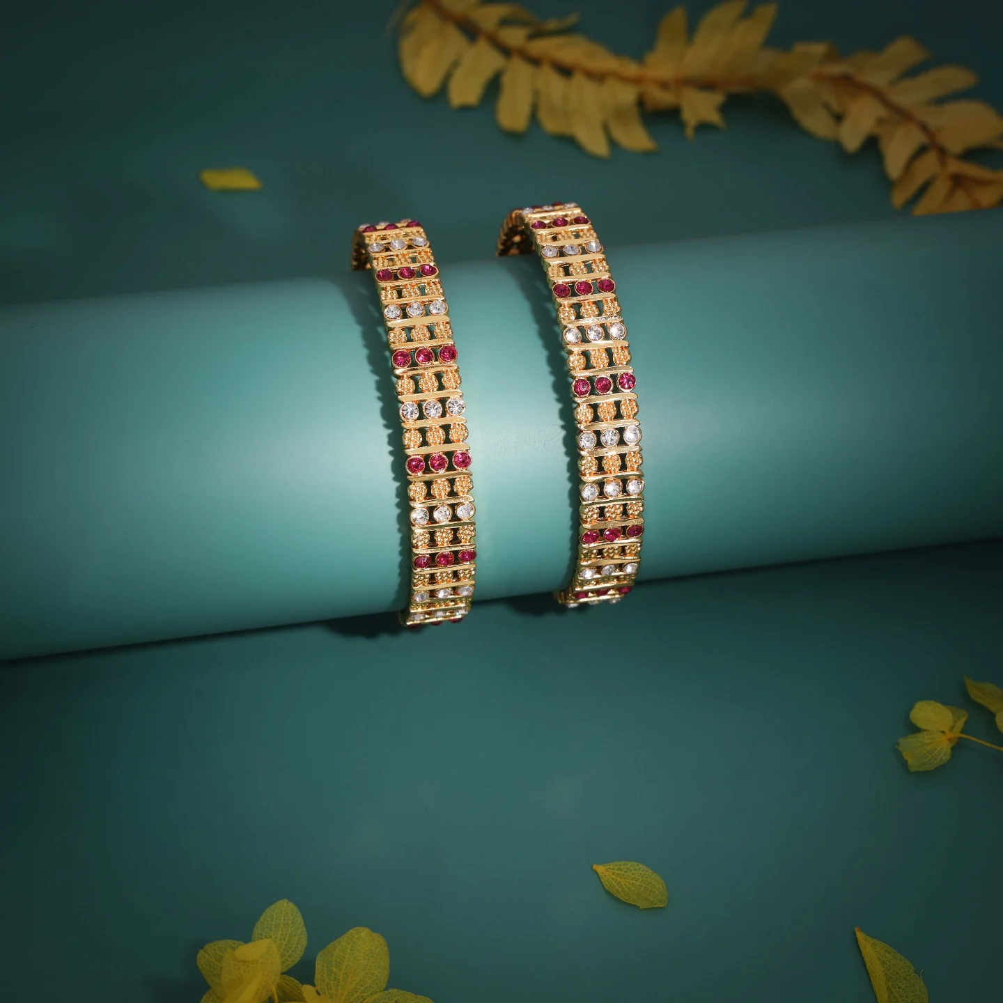 Premium Designer Gold Bangles - Image 5