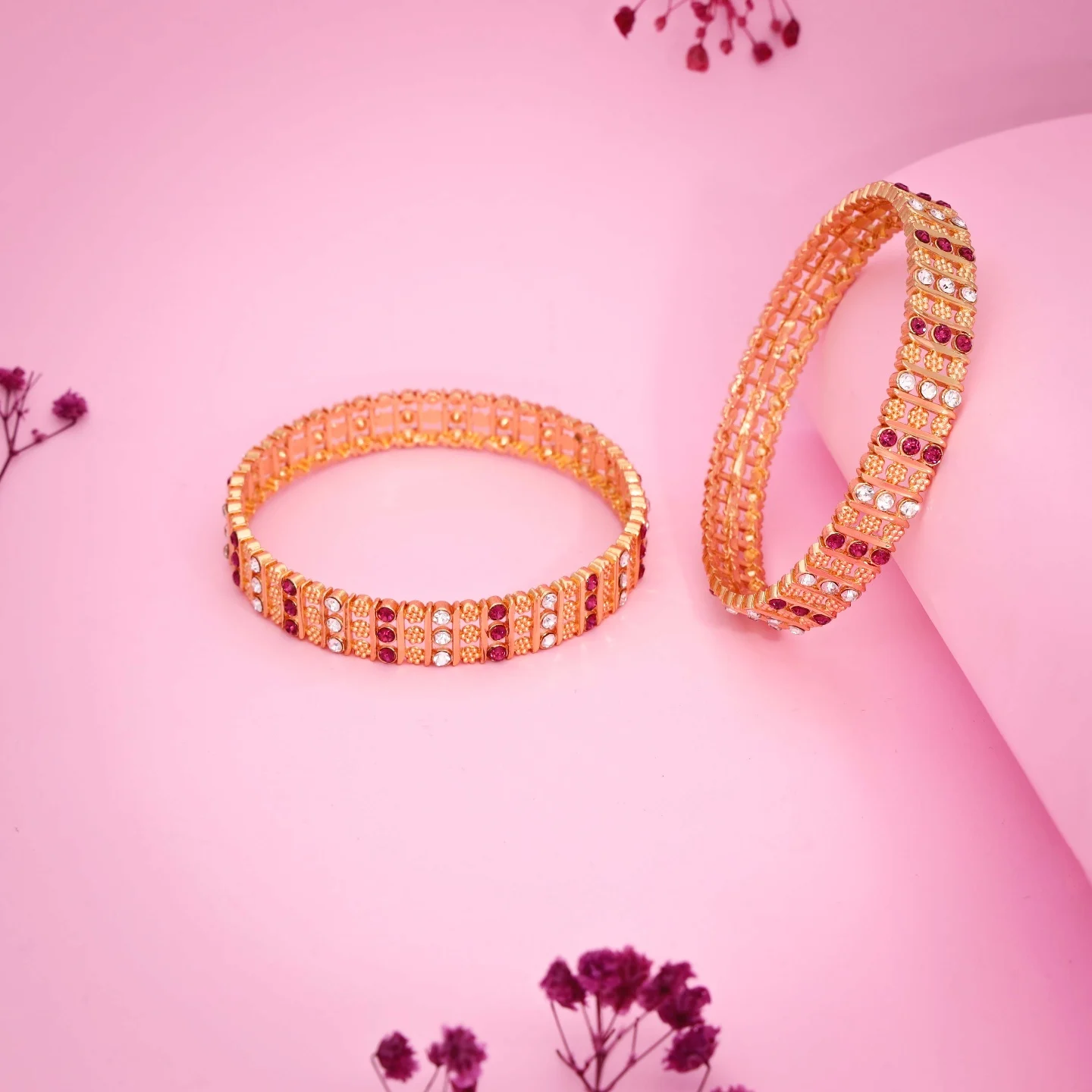 Premium Designer Gold Bangles - Image 6