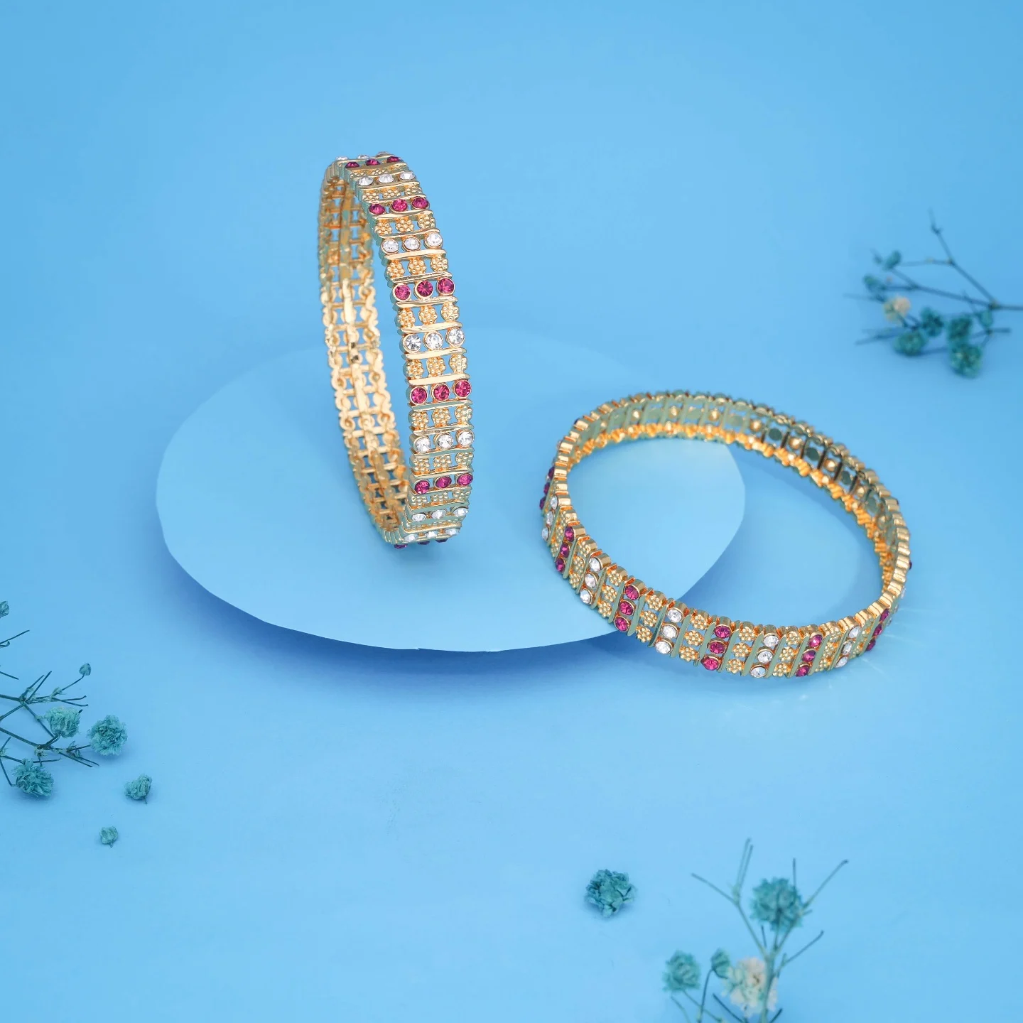 Premium Designer Gold Bangles - Image 3