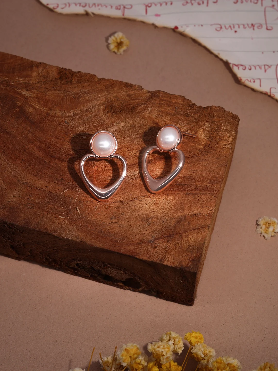 Classic Rose Gold Earrings