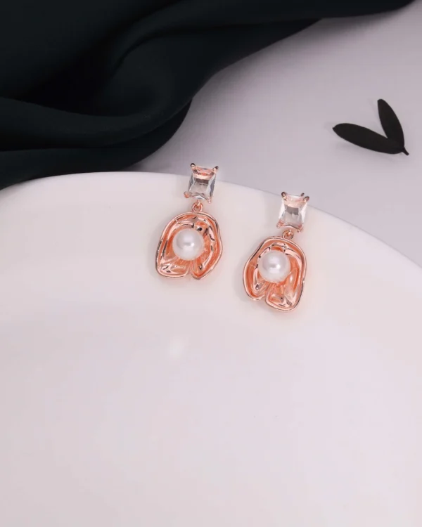 Party Wear Heart Studs