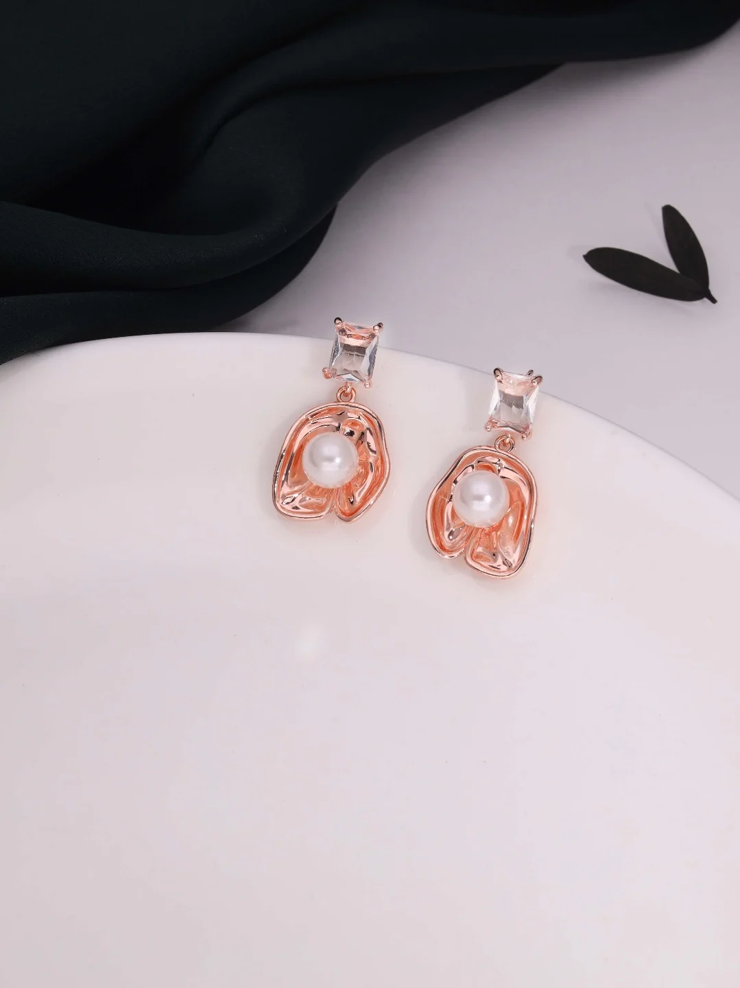 Party Wear Heart Studs