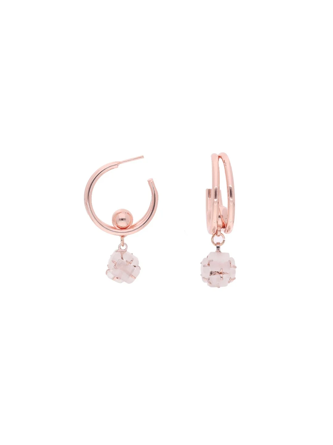 Luxury Double Hoop Studs - Image 4