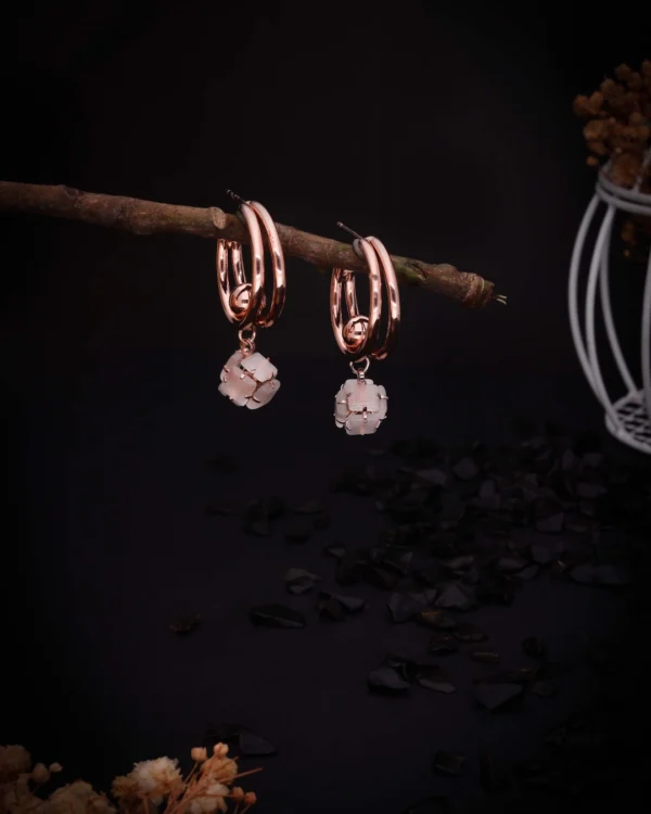 Luxury Double Hoop Studs