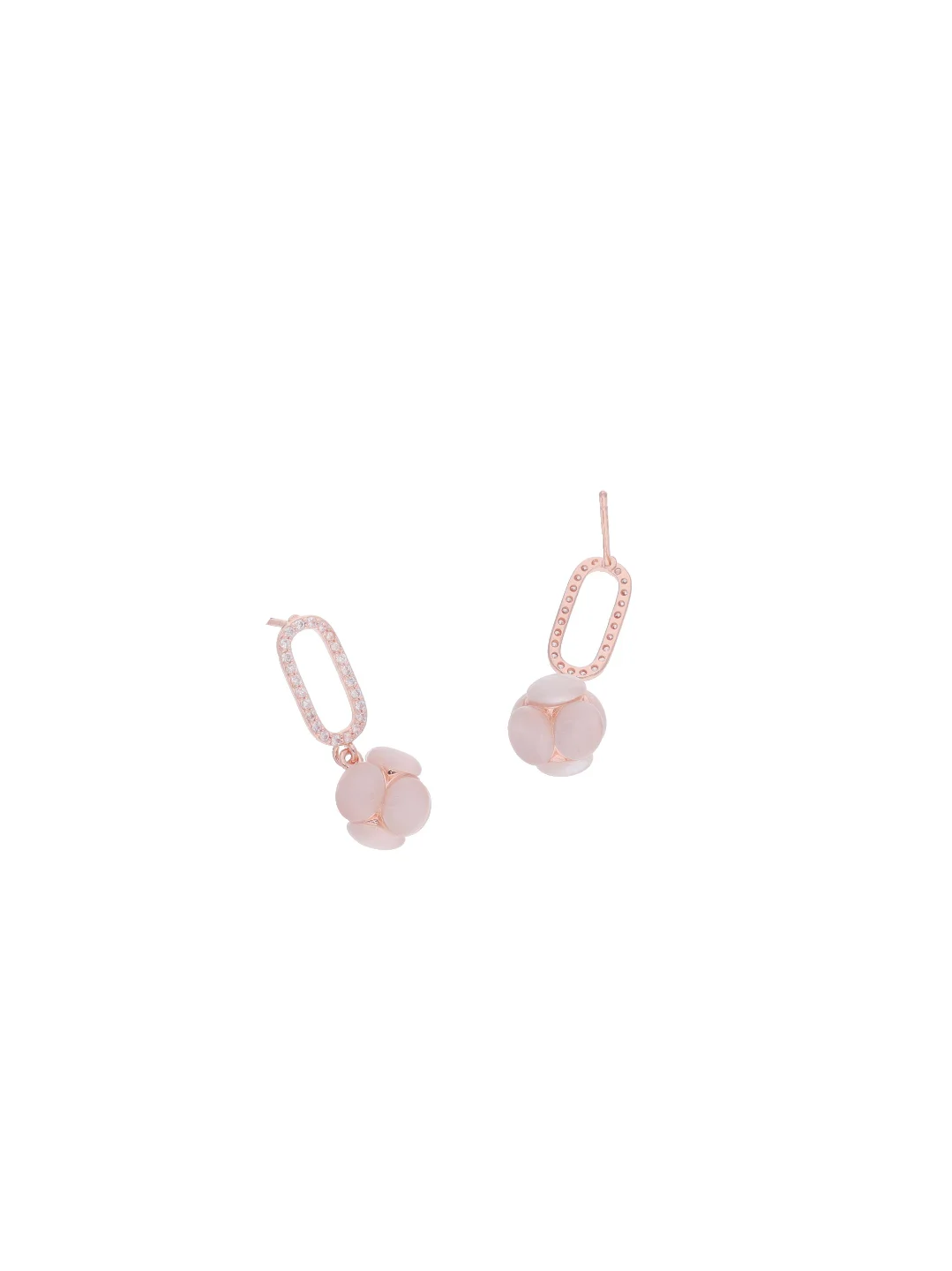 Signature Rose Gold Earrings - Image 3