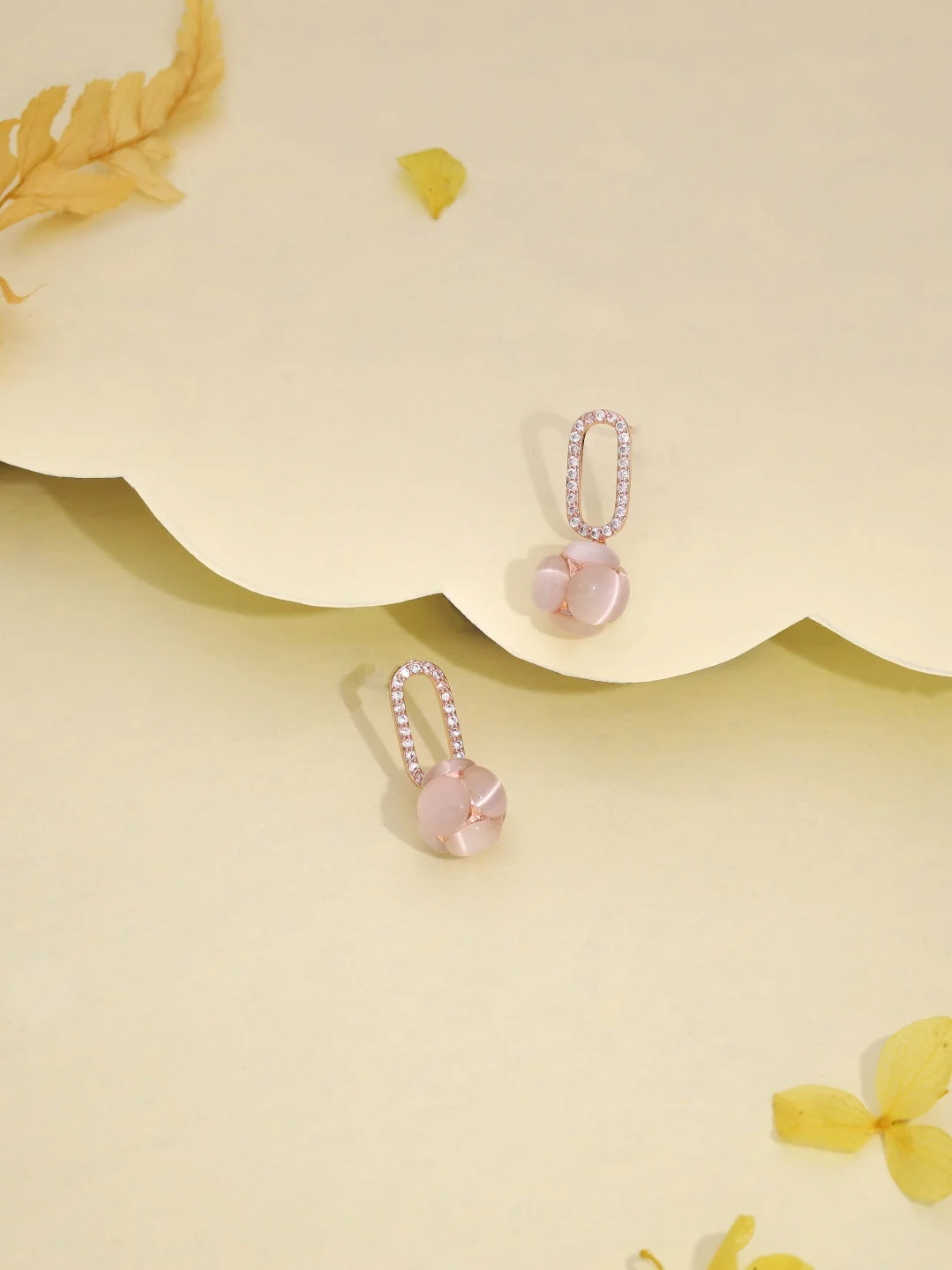 Signature Rose Gold Earrings