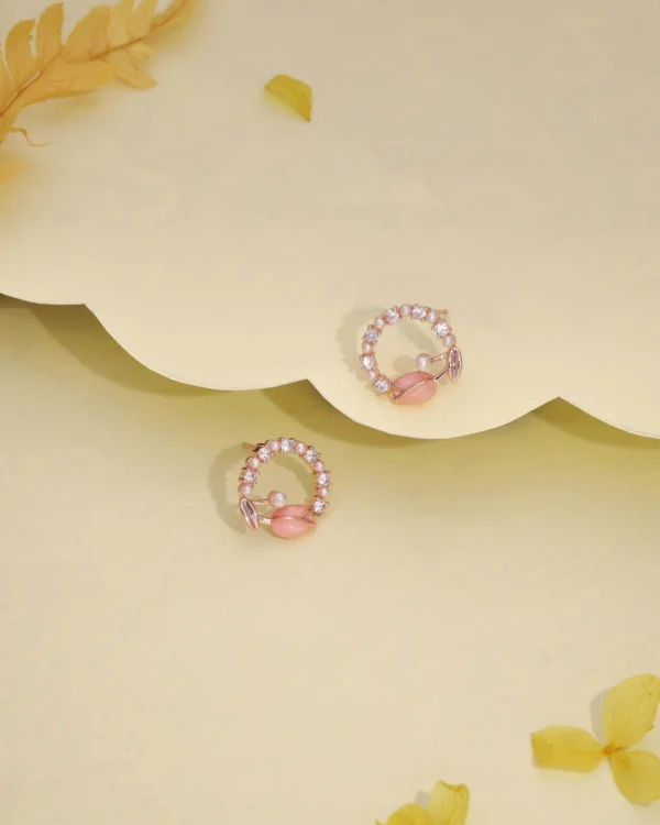 Circle Charm Earrings