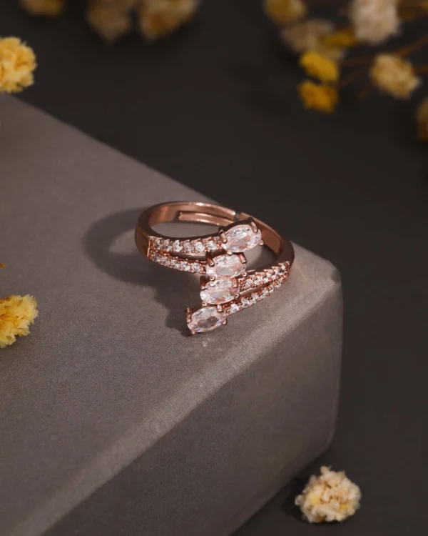 Luxury Rose Gold Ring