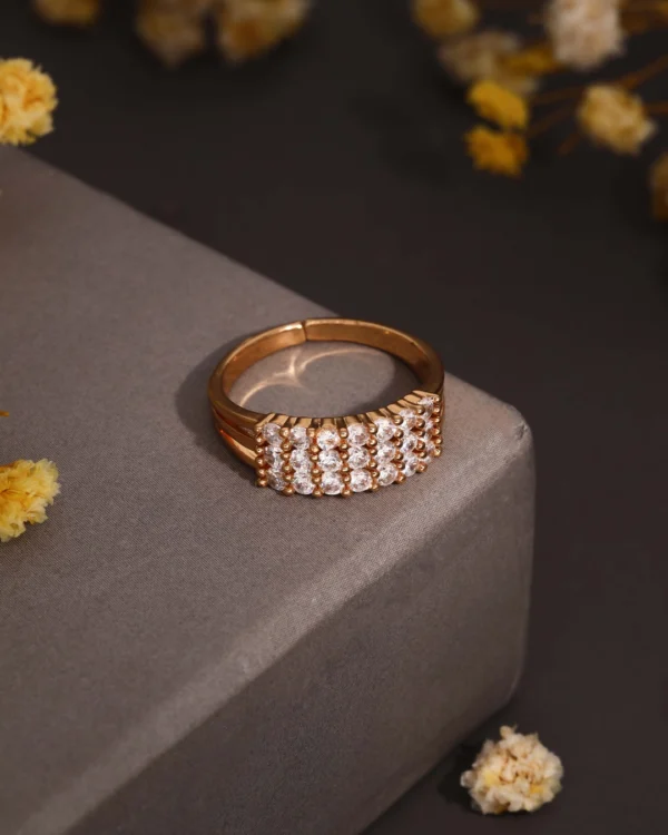 Luxury Rose Gold Ring