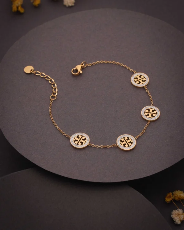 Premium Gold Herringbone Bracelet