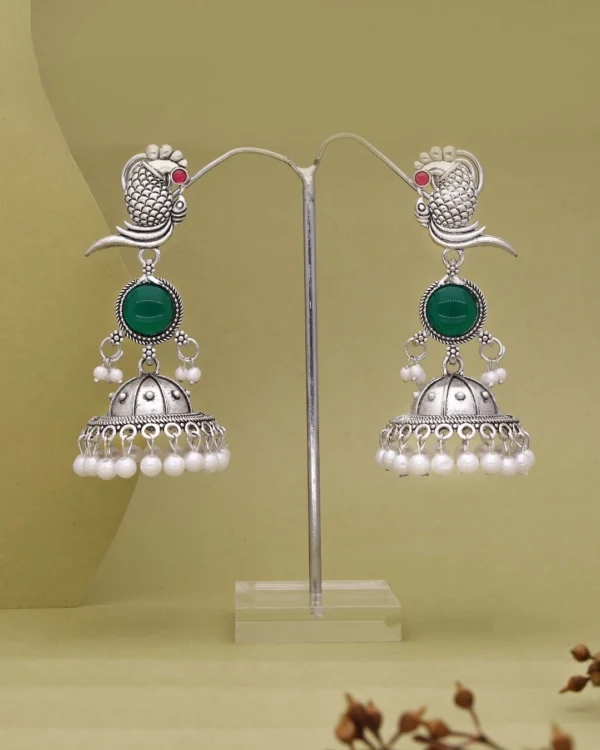 Classic Pearl Jhumkas