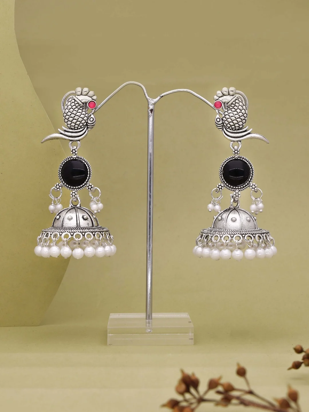 Premium Oxidised Earrings - Image 5