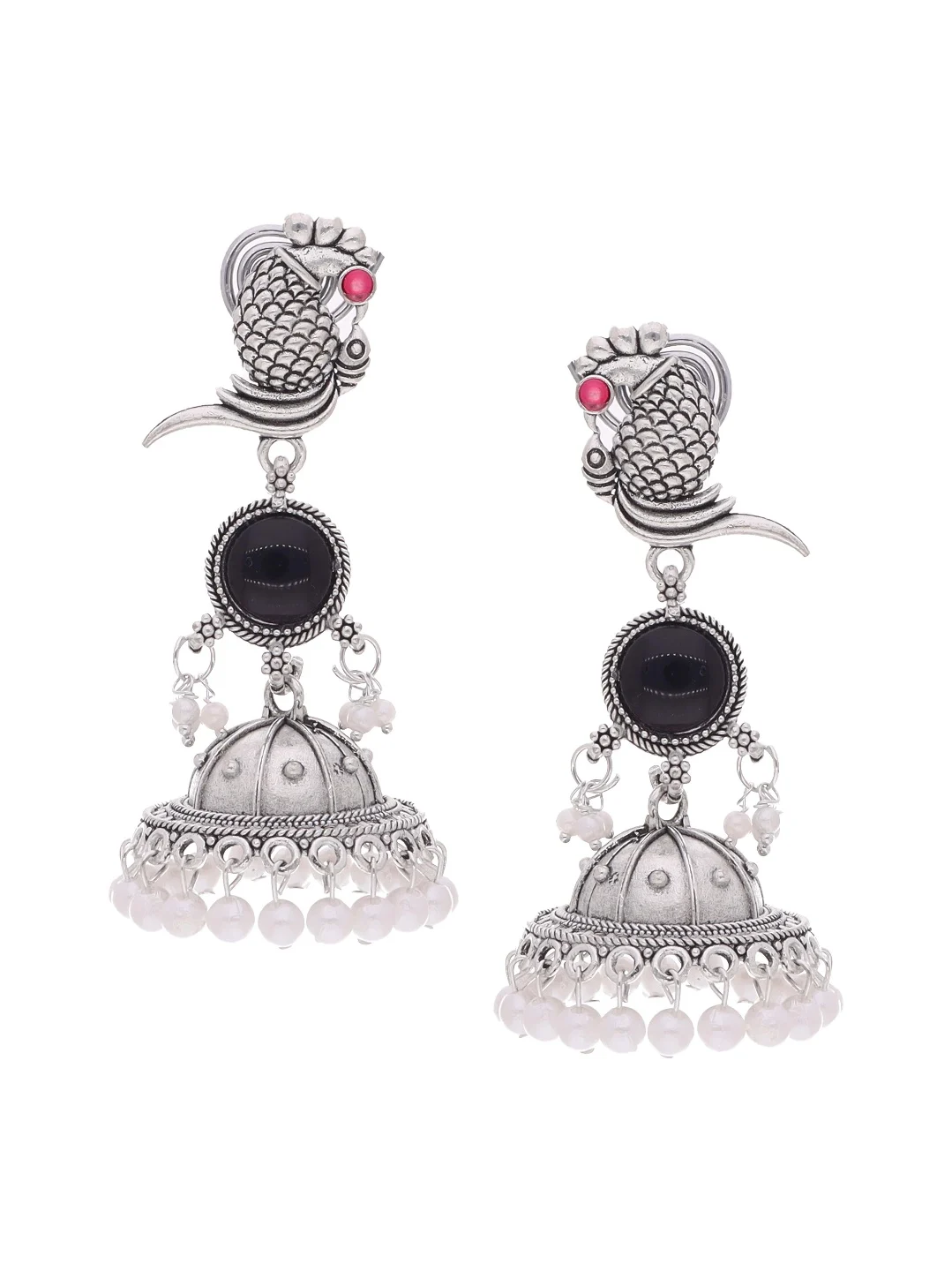 Premium Oxidised Earrings - Image 4