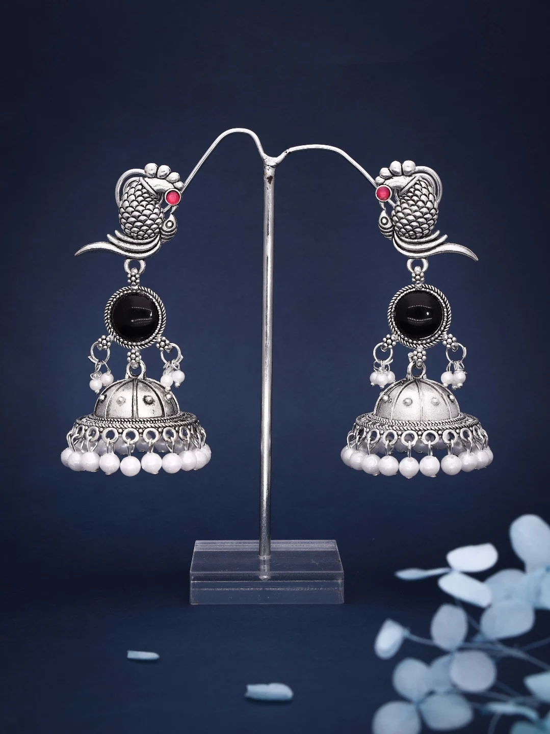 Premium Oxidised Earrings - Image 2