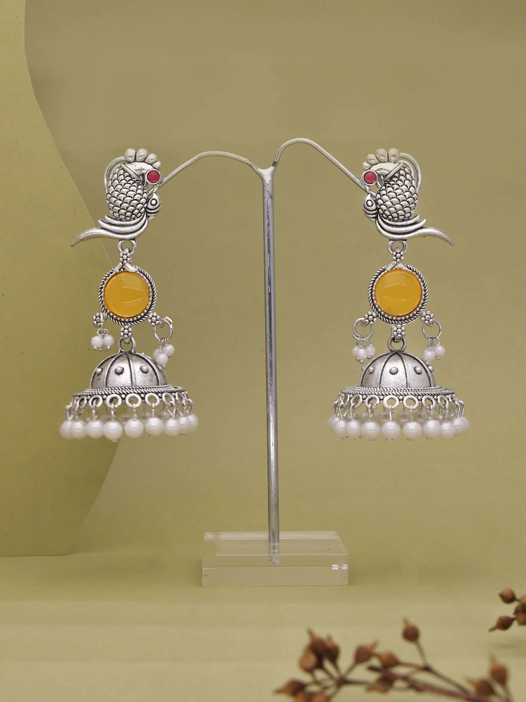 Traditional Dangling Jhumkas - Image 4
