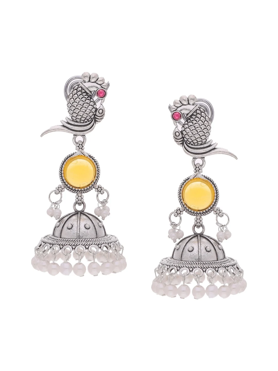 Traditional Dangling Jhumkas - Image 5