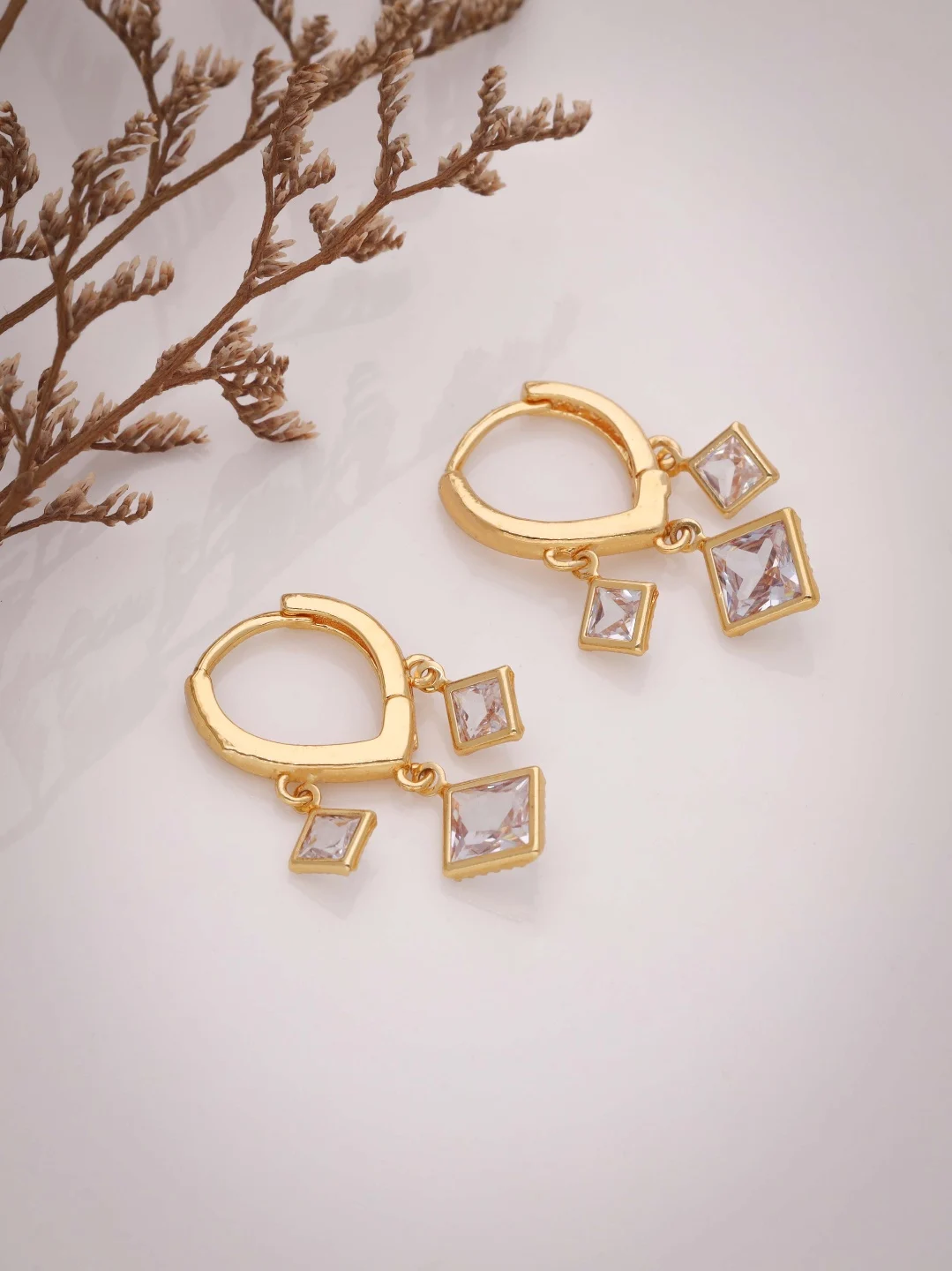 Celestial Charm Hoops
