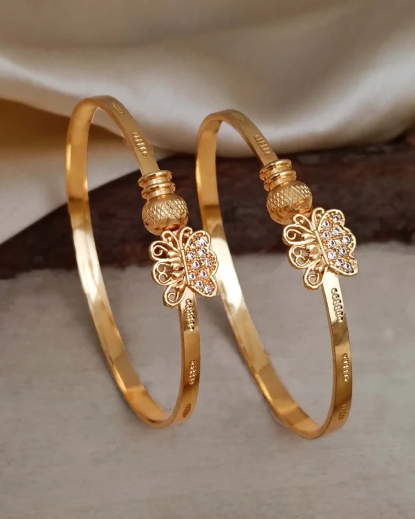 Premium Gold Open Bangle