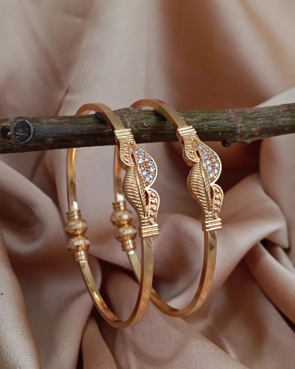Timeless Gold Designer Bangle