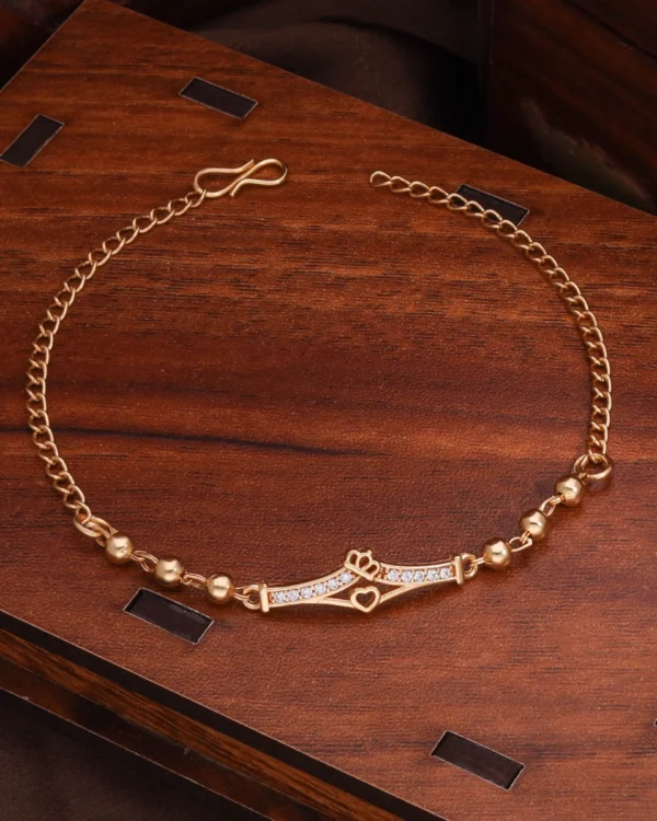 Elegant Heart Chain Bracelet