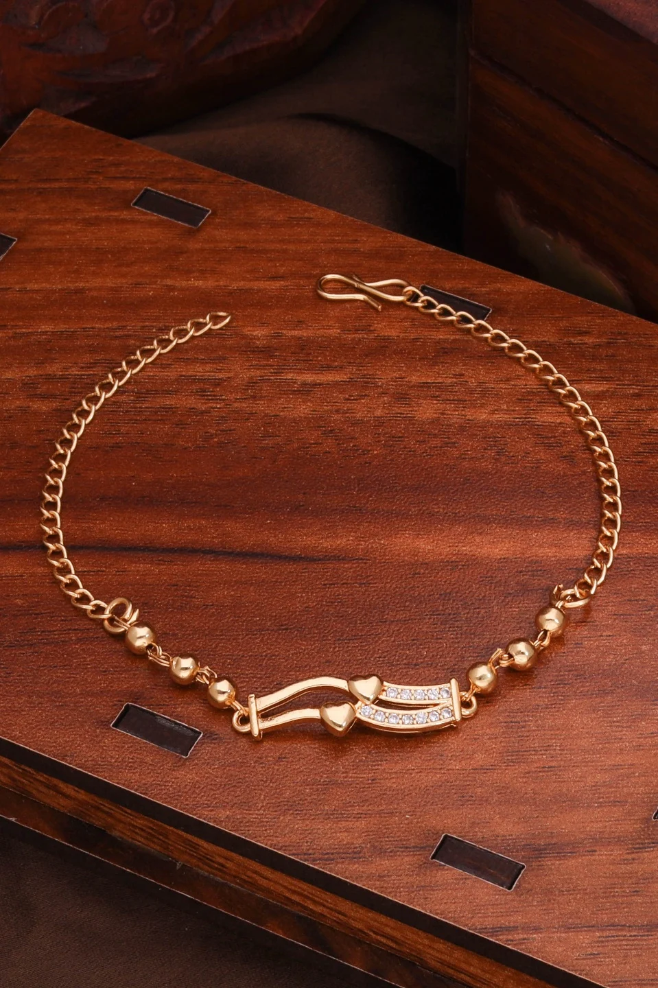 Glamour Heart Bracelet