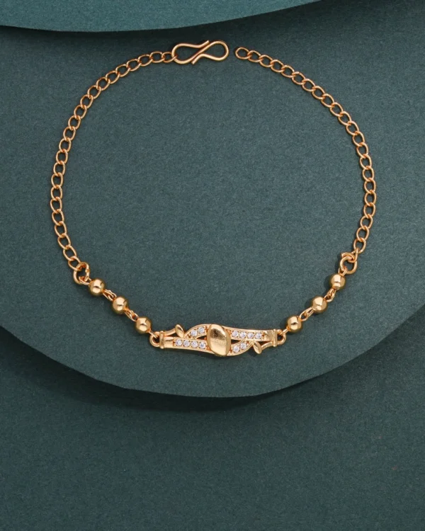Stylish Rose Gold Chain Bracelet