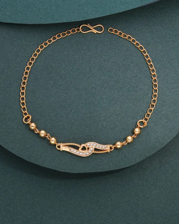 Luxury Heart Bead Bracelet