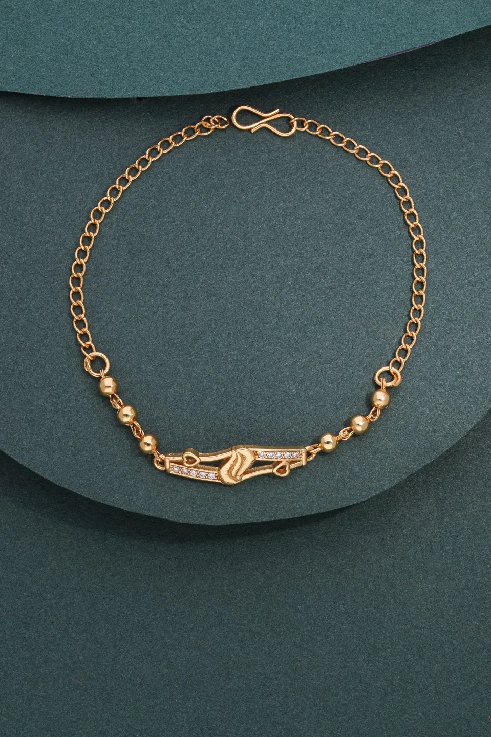 Classic Crystal Chain Bracelet - Image 2