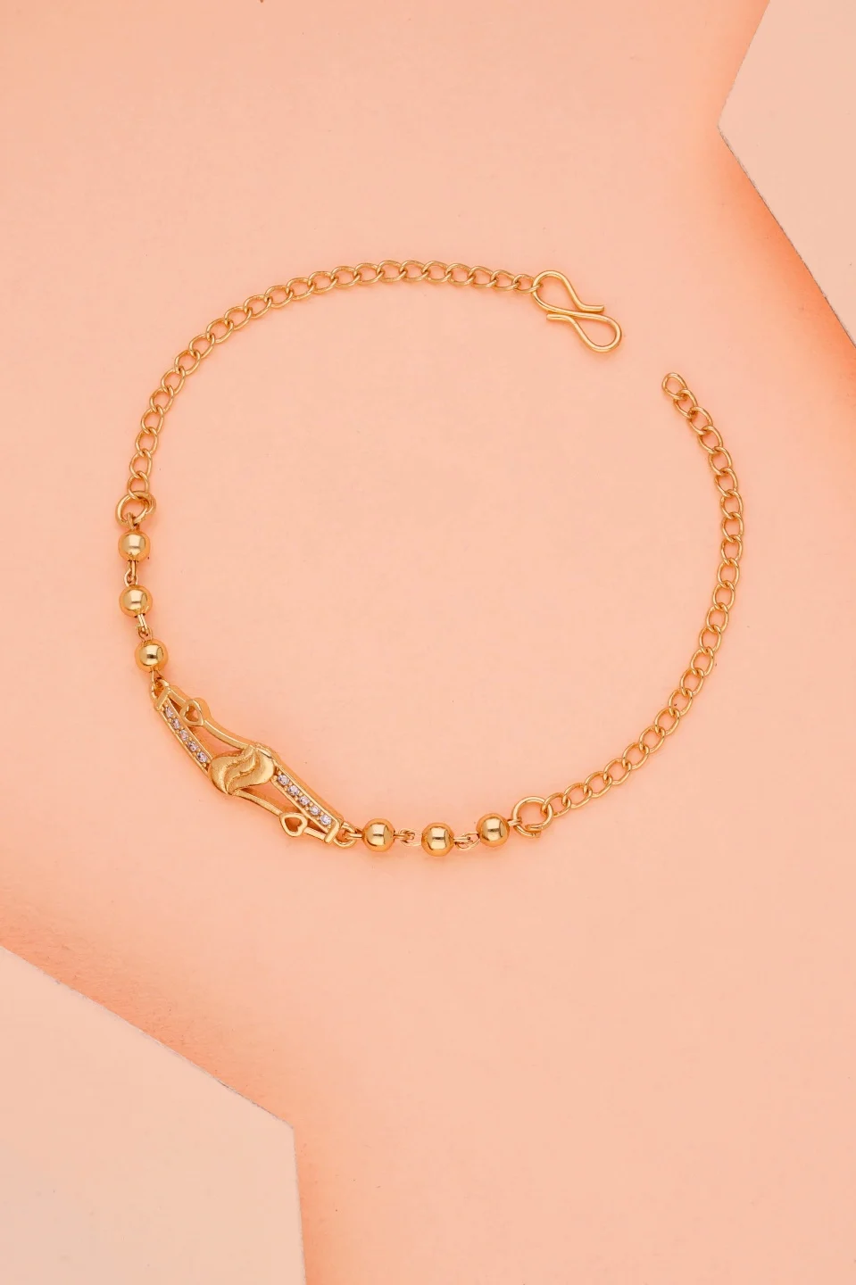 Classic Crystal Chain Bracelet - Image 3