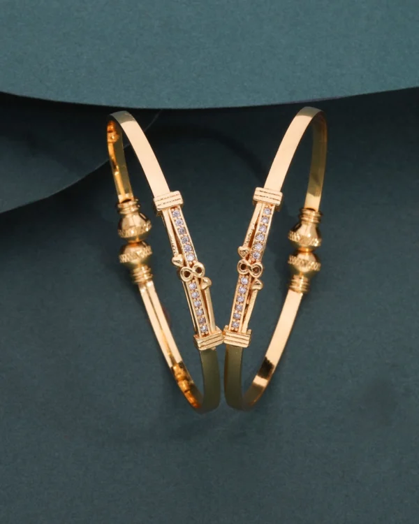 Stylish Gold Cuff Bracelet
