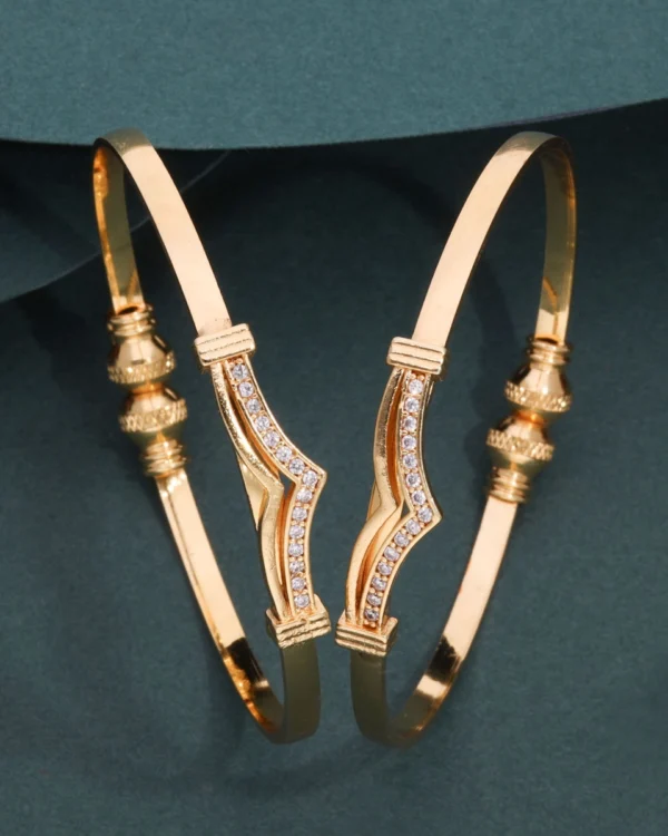 Premium Gold Band Bangle