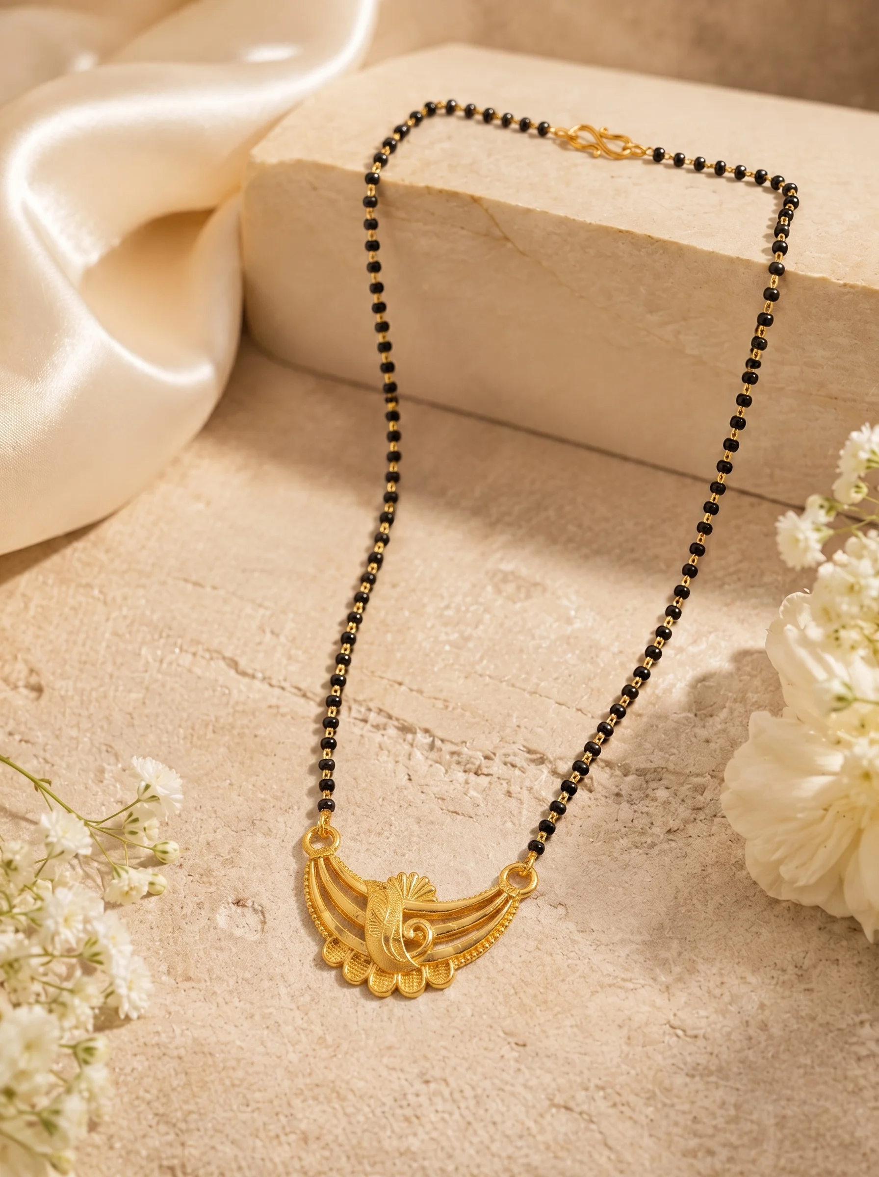 Gold Pendant Traditional Mangalsutra - Image 2