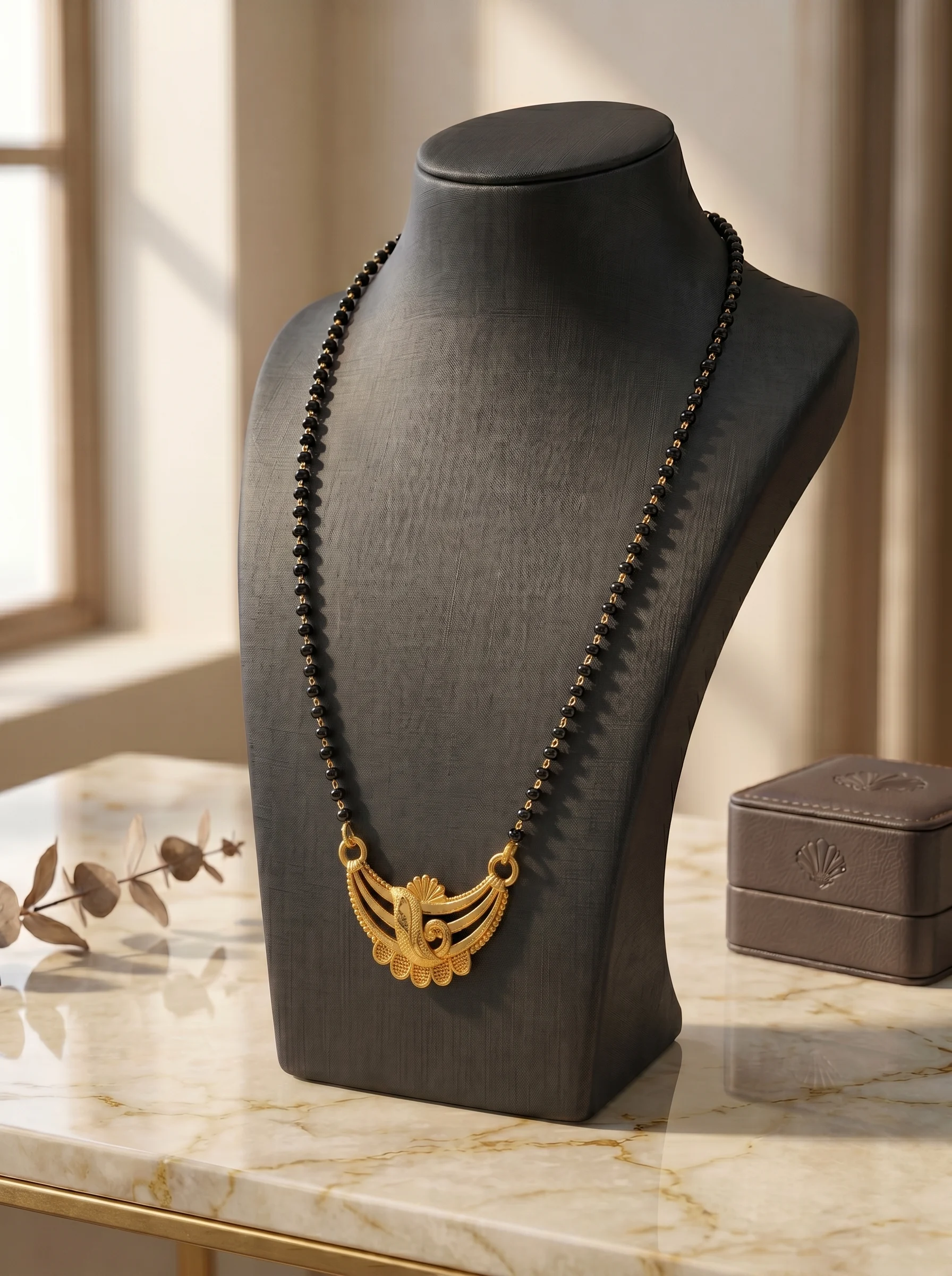 Gold Pendant Traditional Mangalsutra - Image 3