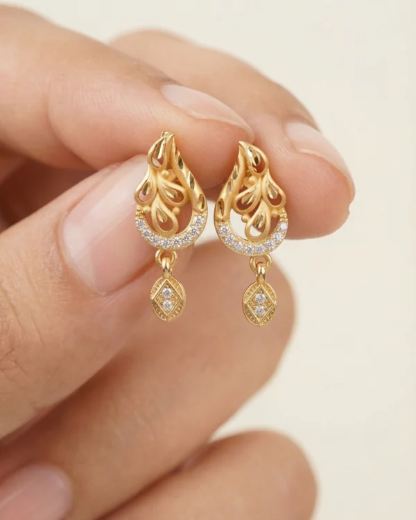 Golden Charm Earrings