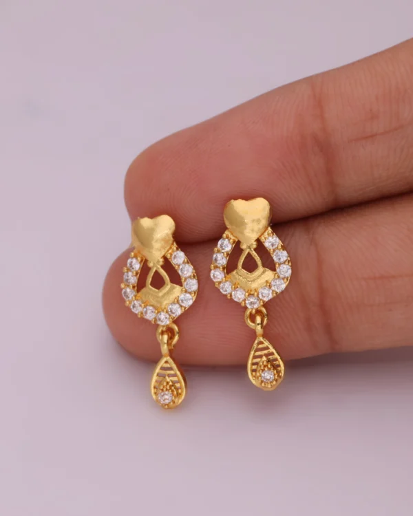 Modern Gold Earrings